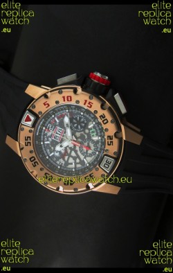 Richard Mille RM032 Swiss Watch in Pink Gold Finish