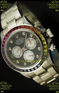 Rolex Replica Daytona Cosmograph Swiss Replica Watch - Sapphires Bezel