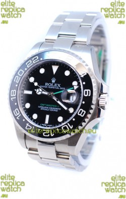Rolex GMT Masters II 2011 Edition Replica Watch in Black Bezel