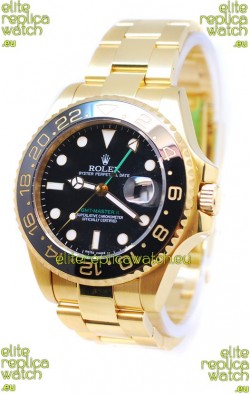 Rolex GMT Masters II 2011 Edition Replica Gold Watch