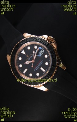 Rolex Yacht-Master 40 Oyster 40MM Watch in Everose Gold Swiss Watch 