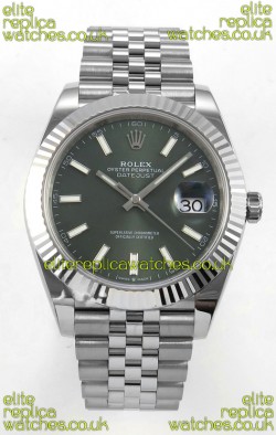 Datejust Super Clone 126334 Green Dial 41MM FREE SPRUNG MVMNT 3235 Watch 