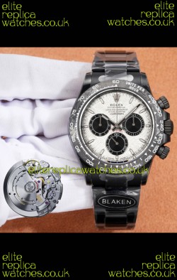 Rolex Daytona Blaken 4131 Movement Meteorite Dial Super Clone Watch 