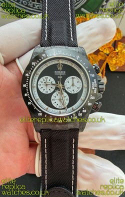 Rolex Daytona DiW Black Carbon Fiber Paul Newman Dial Super Clone Watch 