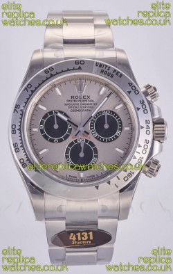 Rolex Daytona 126509 Silver Dial Stick Markers FREE SPRUNG MVMT Super Clone Watch 