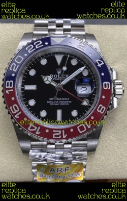 GMT Masters 126710BLRO Pepsi Cal.3285 FREE SPRUNG MVMNT Super Clone 
