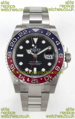 GMT Masters 126710BLRO Pepsi Cal.3285 FREE SPRUNG MVMNT Super Clone 