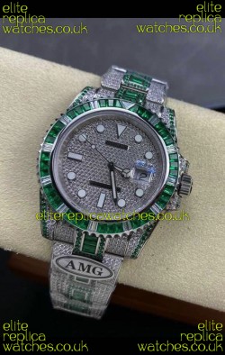 Rolex Submariner 116610 Iced Out Edition 7 Swiss Replica Watch 