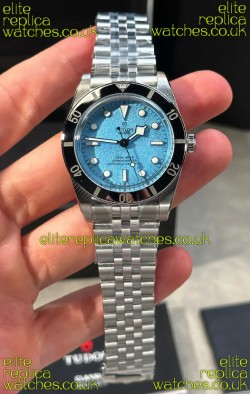 Tudor Black Bay 54 Lagoon Blue Dial 37MM Jubilee Super Clone Watch 