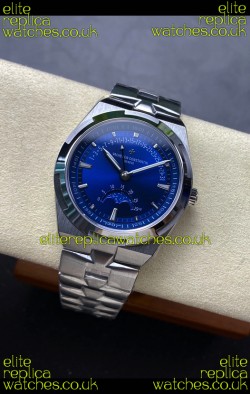 Vacheron Constantin Overseas True Moon Phase Steel Blue Dial Swiss Replica Watch 