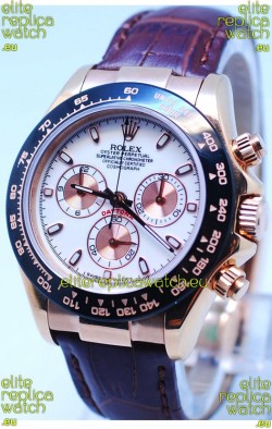 Rolex Daytona Chronograph MonoBloc Cerachrom Bezel Swiss Replica Watch
