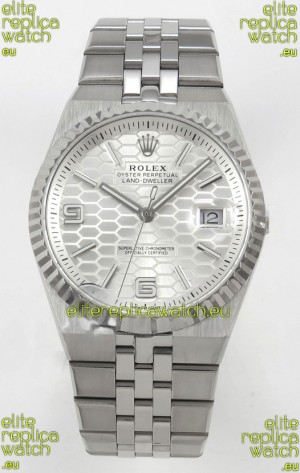 Rolex Land-Dweller 127334 Steel Honeycomb 40MM Swiss Replica Watch 